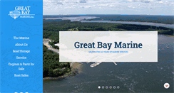 Desktop Screenshot of greatbaymarine.com