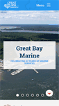 Mobile Screenshot of greatbaymarine.com